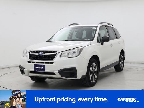 White 2017 Subaru Forester 2.5I