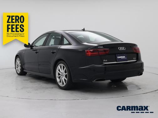 Black 2017 Audi A6 Premium Plus