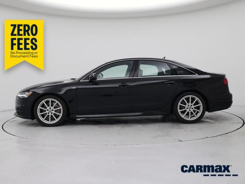 Black 2017 Audi A6 Premium Plus