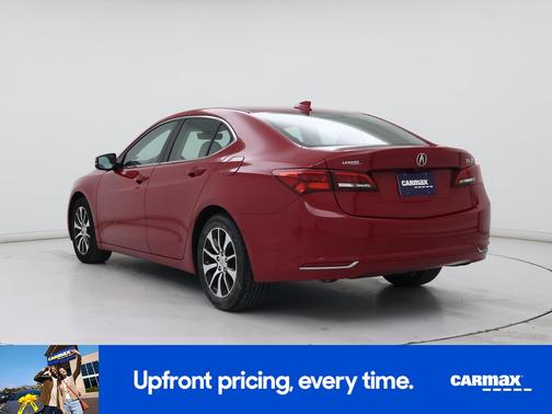 Red 2017 Acura TLX