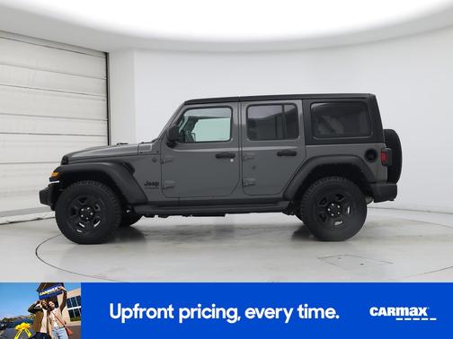 Gray 2022 Jeep Wrangler Unlimited Sport