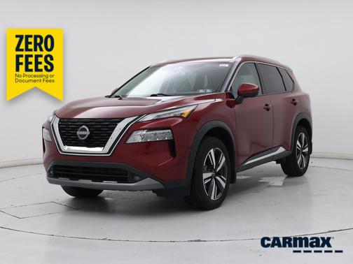 Burgundy 2022 Nissan Rogue SL