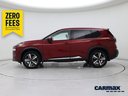 Burgundy 2022 Nissan Rogue SL