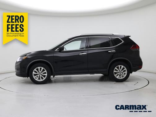 Black 2018 Nissan Rogue SV