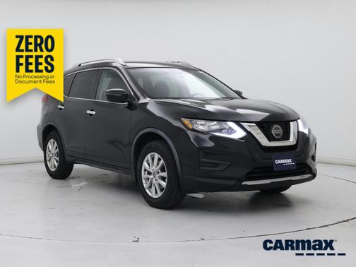Black 2018 Nissan Rogue SV