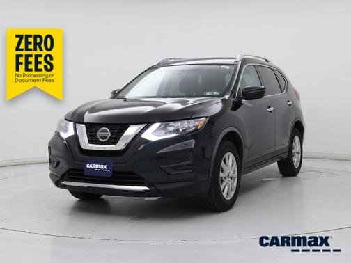 Black 2018 Nissan Rogue SV