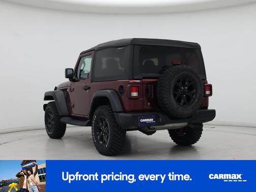 Burgundy 2022 Jeep Wrangler Willys Sport