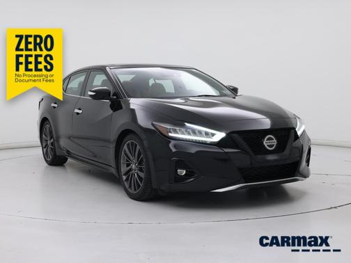 Black 2020 Nissan Maxima Platinum