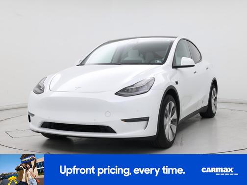 White 2021 Tesla Model Y Long Range
