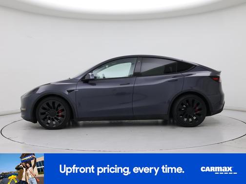 Gray 2022 Tesla Model Y Performance