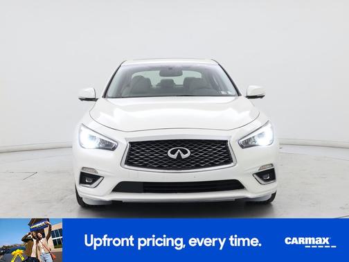 White 2022 INFINITI Q50 Luxe