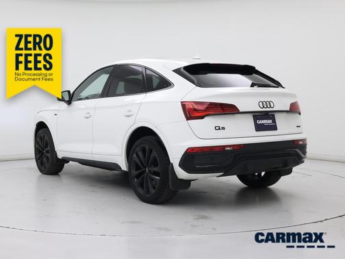 White 2022 Audi Q5 Sportback S-Line Premium Plus