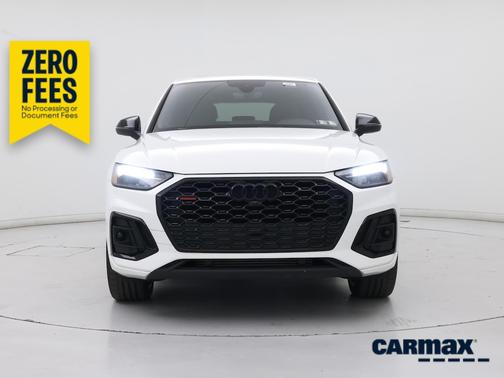 White 2022 Audi Q5 Sportback S-Line Premium Plus