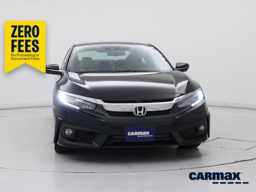 Black 2016 Honda Civic Touring