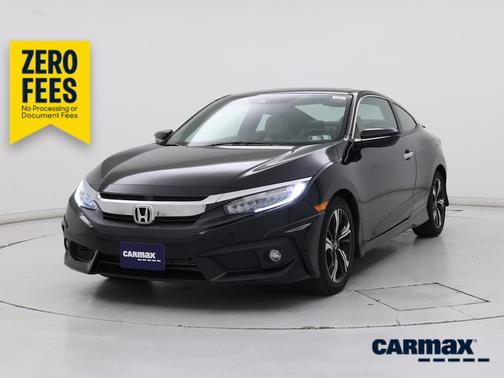 Black 2016 Honda Civic Touring
