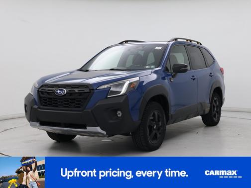 Blue 2022 Subaru Forester Wilderness