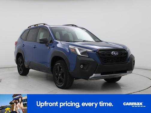 Blue 2022 Subaru Forester Wilderness