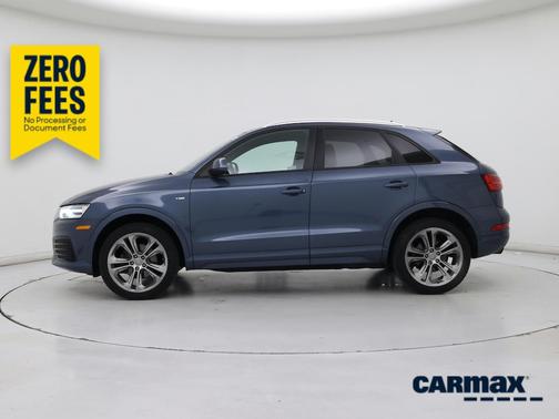 Blue 2018 Audi Q3 Premium