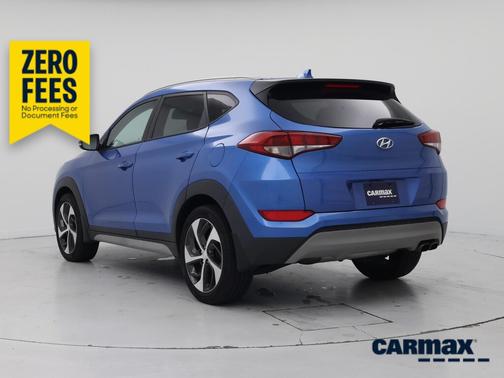 Blue 2018 Hyundai TUCSON Sport