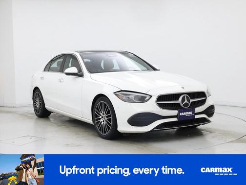 White 2023 Mercedes-Benz C-Class