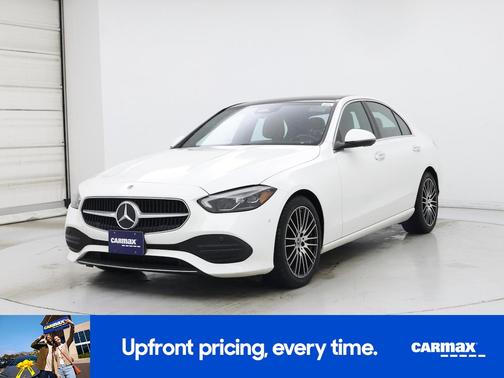 White 2023 Mercedes-Benz C-Class