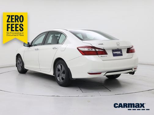 White 2017 Honda Accord LX
