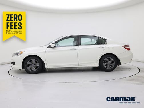 White 2017 Honda Accord LX