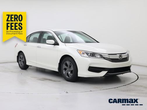 White 2017 Honda Accord LX