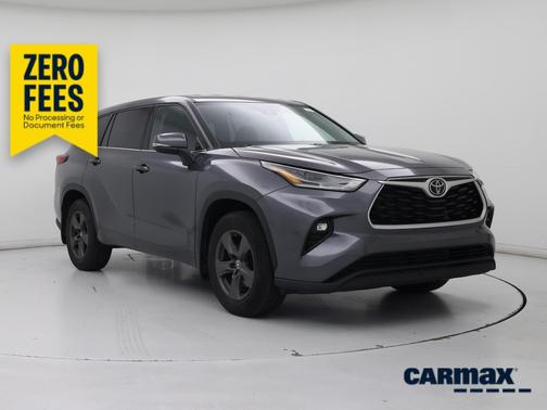 Gray 2021 Toyota Highlander LE