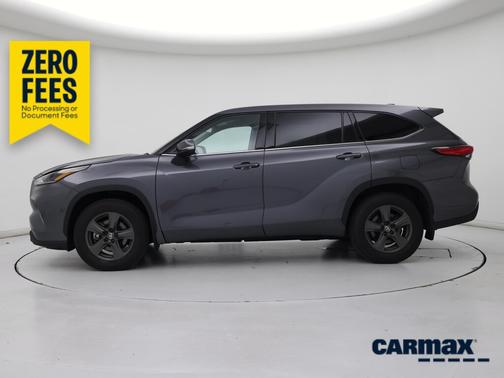 Gray 2021 Toyota Highlander LE