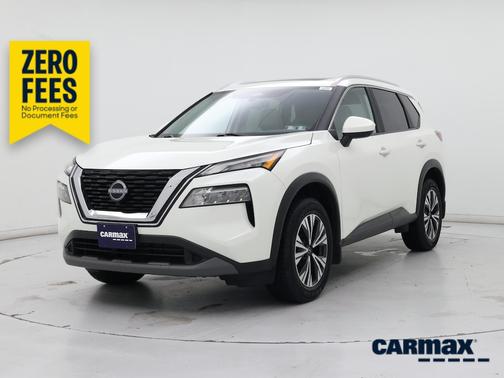 White 2023 Nissan Rogue SV