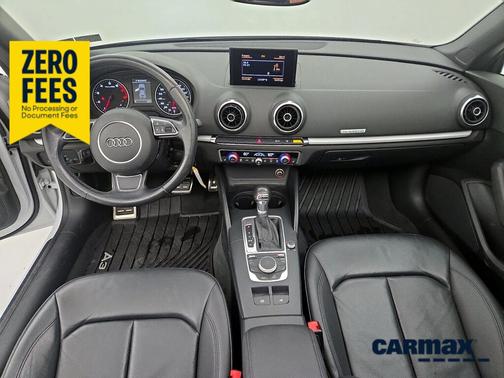 White 2015 Audi A3 Premium Plus
