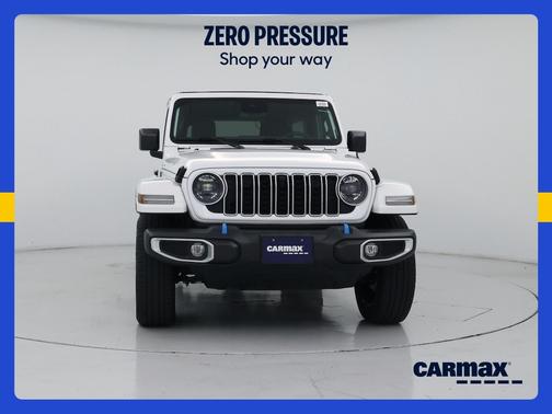 White 2024 Jeep Wrangler 4xe Sahara