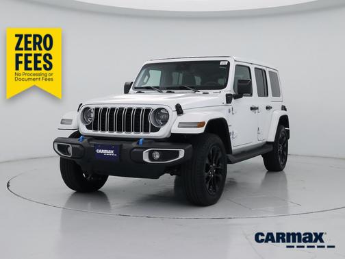 White 2024 Jeep Wrangler 4xe Sahara