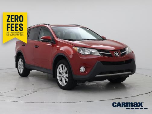 Red 2014 Toyota RAV4 Limited