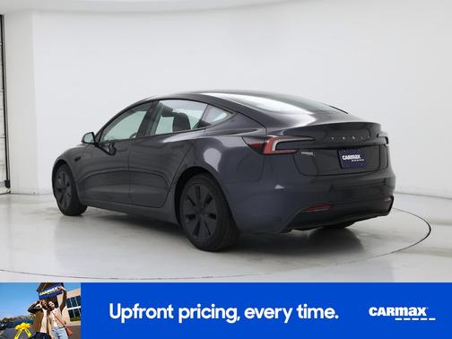 Gray 2025 Tesla Model 3 Long Range