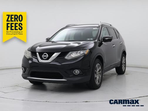 Black 2015 Nissan Rogue SL