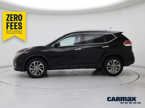 Black 2015 Nissan Rogue SL