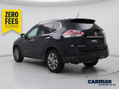 Black 2015 Nissan Rogue SL
