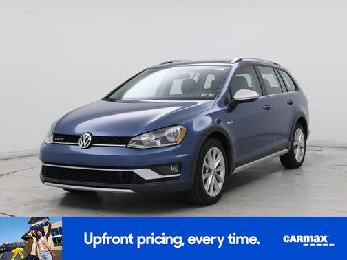 Blue 2017 Volkswagen Golf Alltrack SE