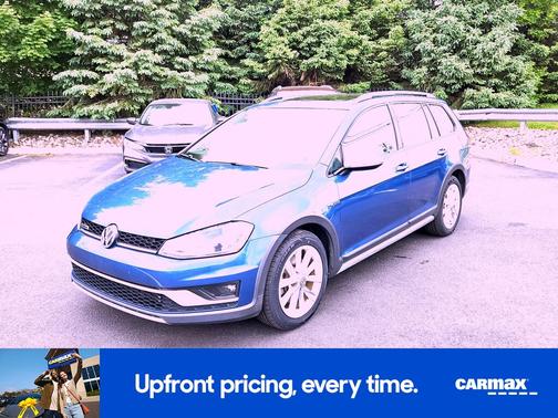 Blue 2017 Volkswagen Golf Alltrack SE