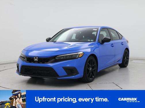 Blue 2023 Honda Civic Sport