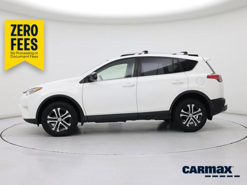 White 2016 Toyota RAV4 LE