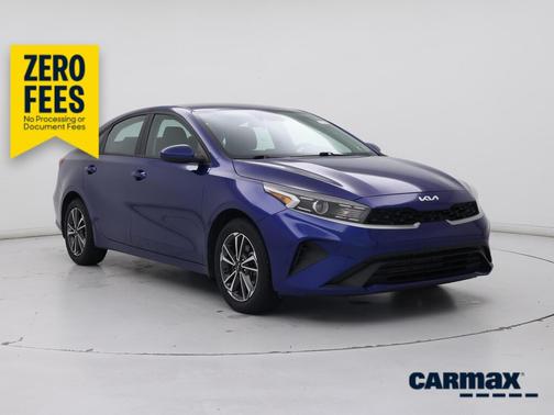 Blue 2022 Kia Forte LXS
