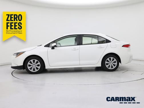 White 2020 Toyota Corolla LE