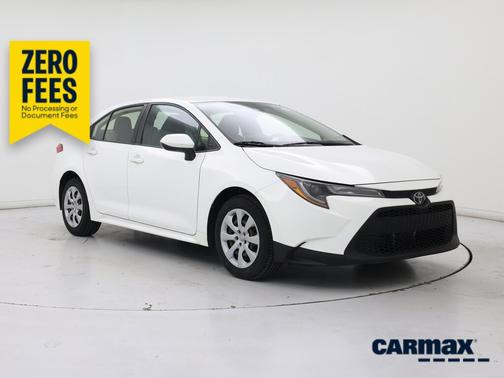 White 2020 Toyota Corolla LE