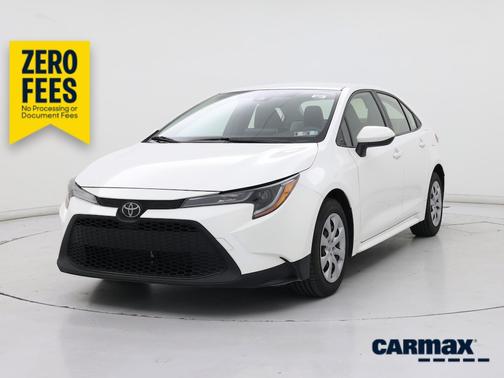 White 2020 Toyota Corolla LE