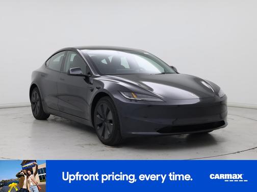 Gray 2025 Tesla Model 3 Long Range
