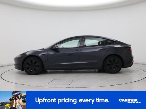Gray 2025 Tesla Model 3 Long Range