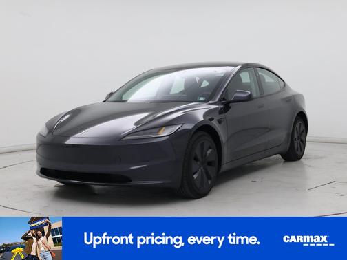 Gray 2025 Tesla Model 3 Long Range
